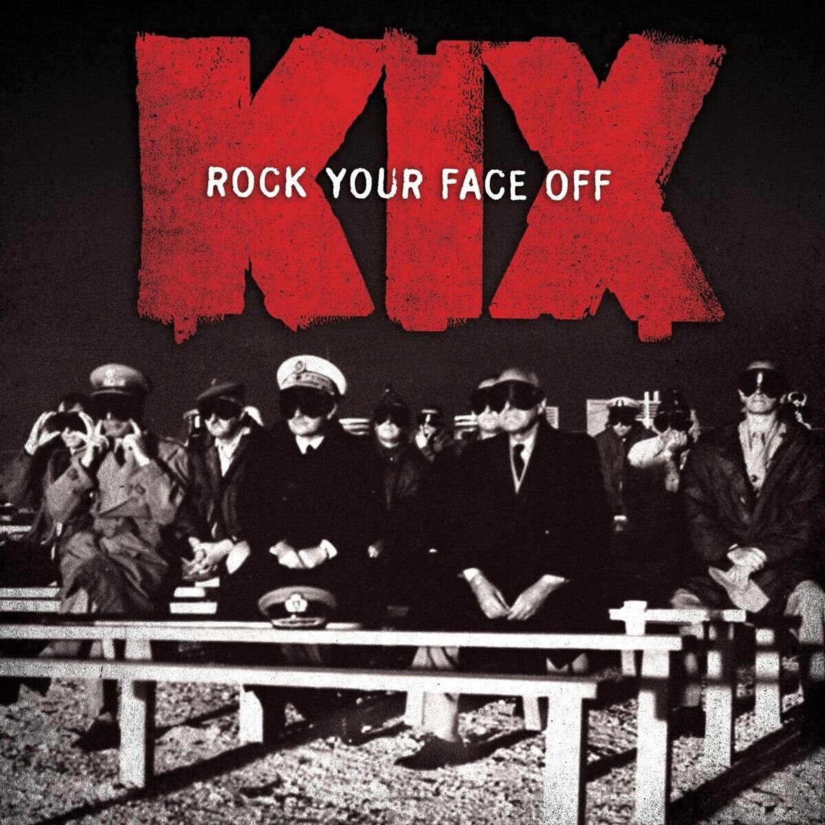 KIX Rock Your Face Off BANNER HUGE 4X4 Ft Fabric Poster Tapestry Flag album art