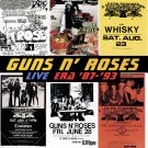 GUNS N ROSES Live Era 87-93 BANNER 3x3 Ft Fabric Poster Flag album cover art