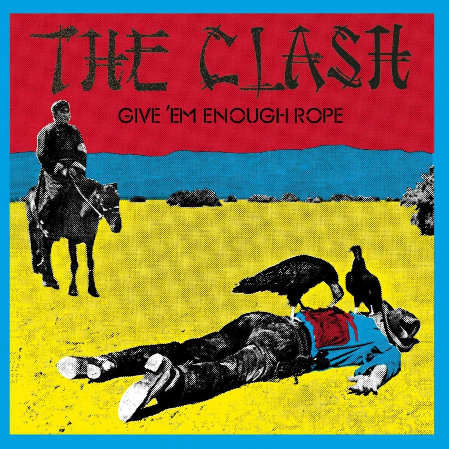The CLASH Give Em Enough Rope BANNER HUGE 4X4 Ft Fabric Poster Tapestry Flag art