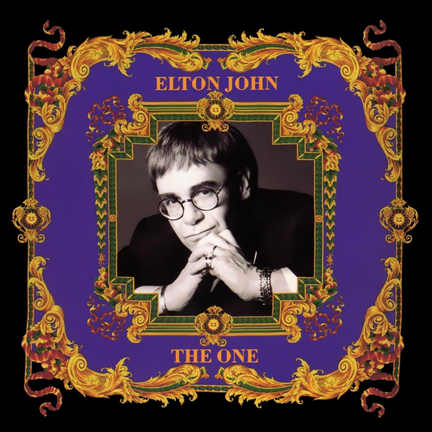 ELTON JOHN The One BANNER 3x3 Ft Fabric Poster Tapestry Flag album cover art