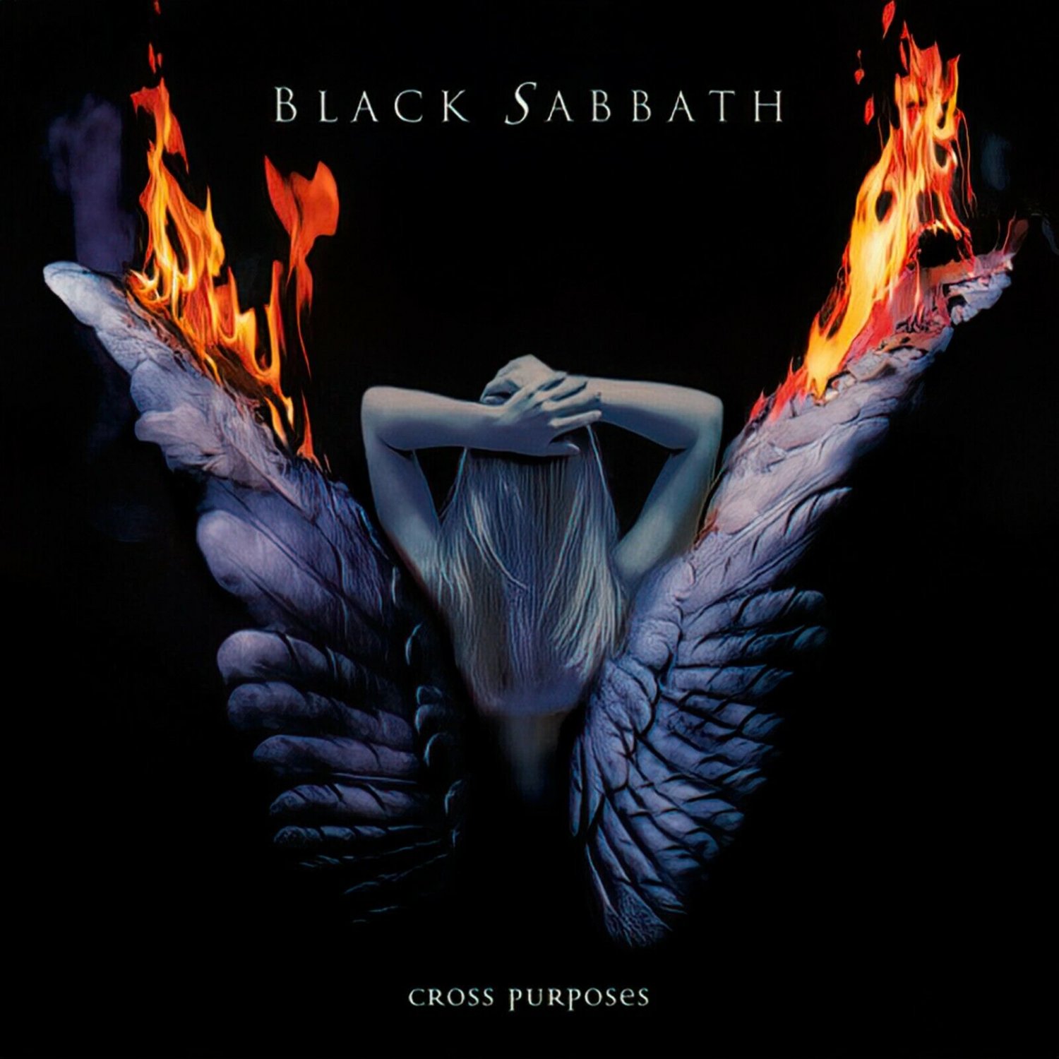 BLACK SABBATH Cross Purposes BANNER 3x3 Ft Fabric Poster Flag album cover art