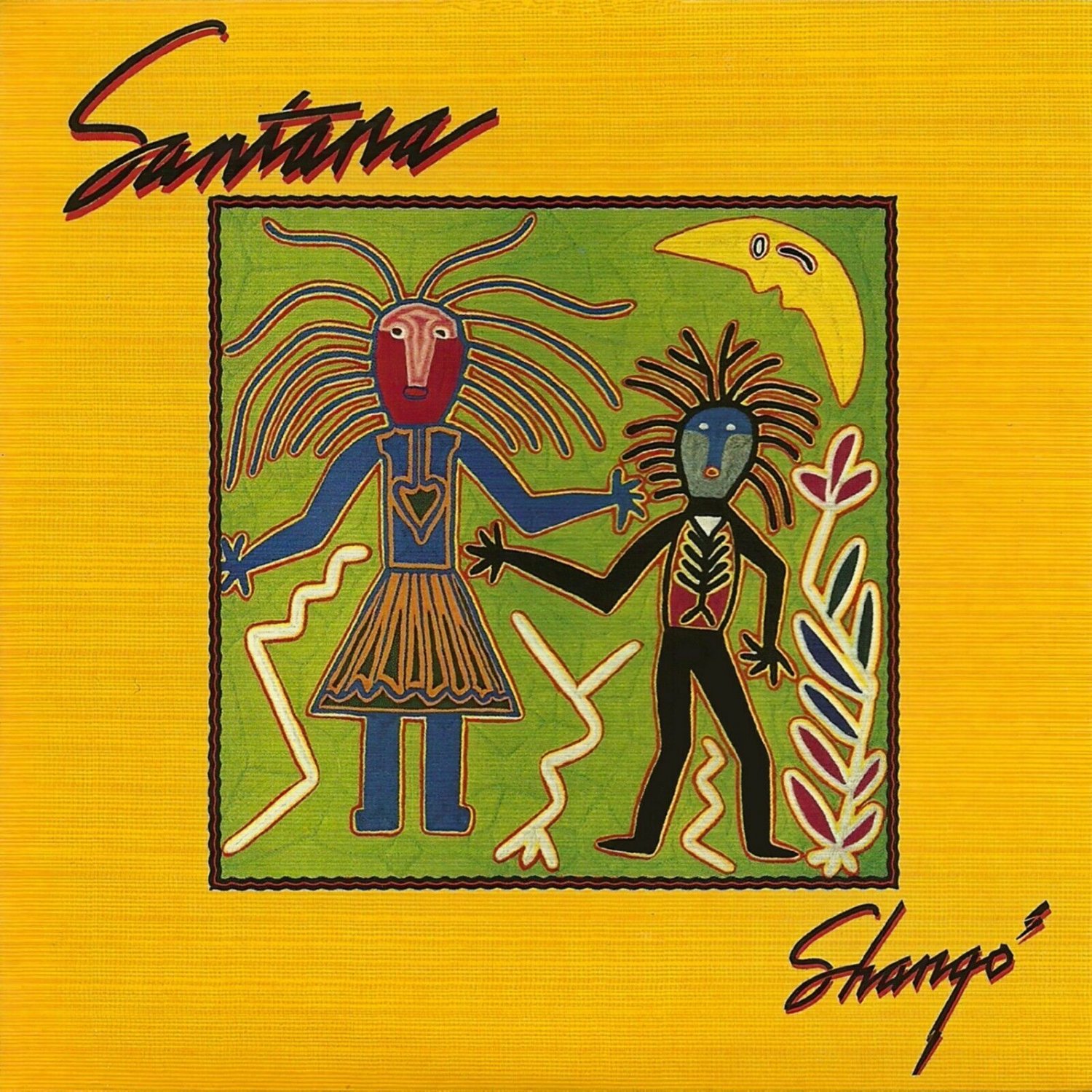 SANTANA Shango BANNER HUGE 4X4 Ft Fabric Poster Tapestry Flag album cover art