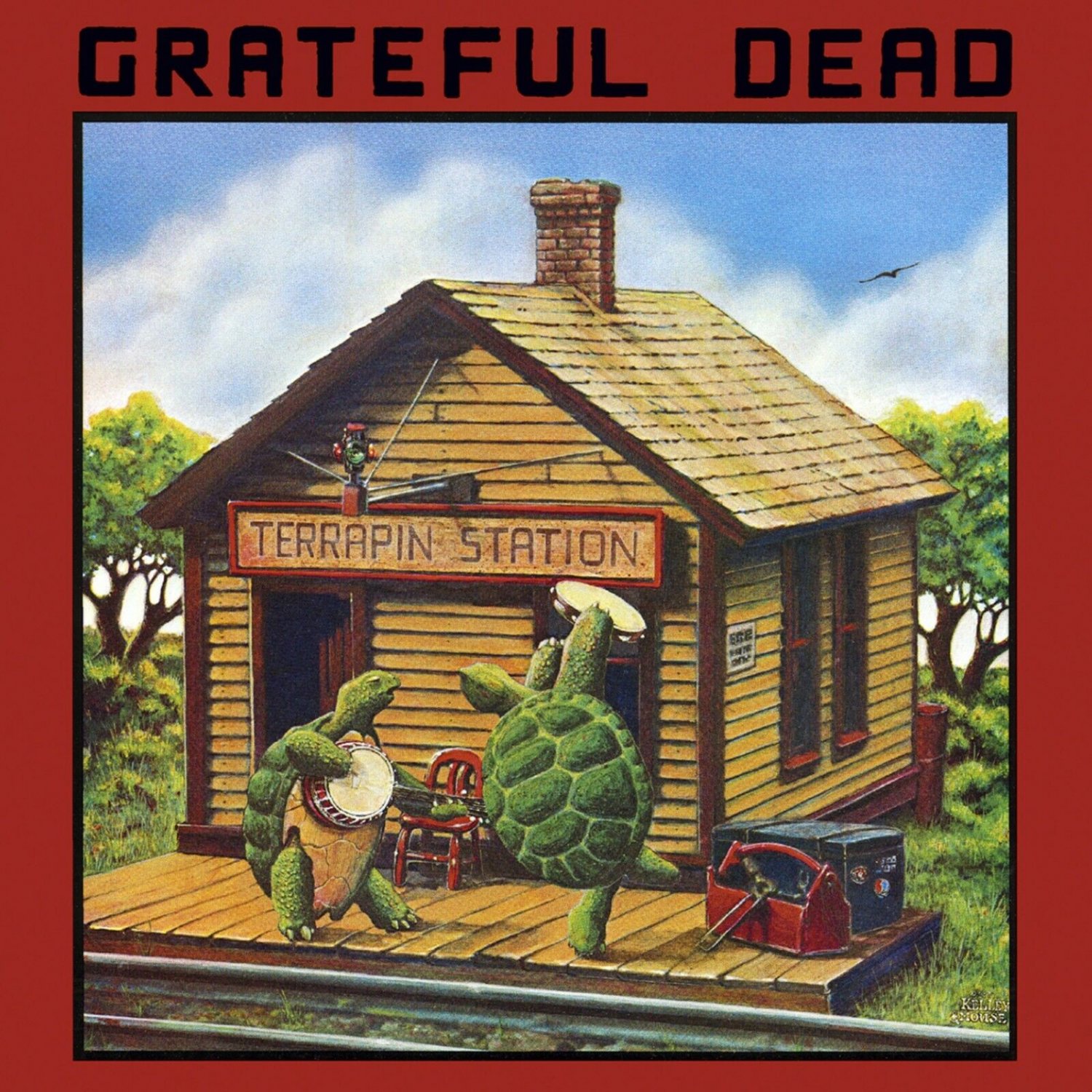GRATEFUL DEAD Terrapin Station BANNER HUGE 4X4 Ft Fabric Poster Tapestry Flag