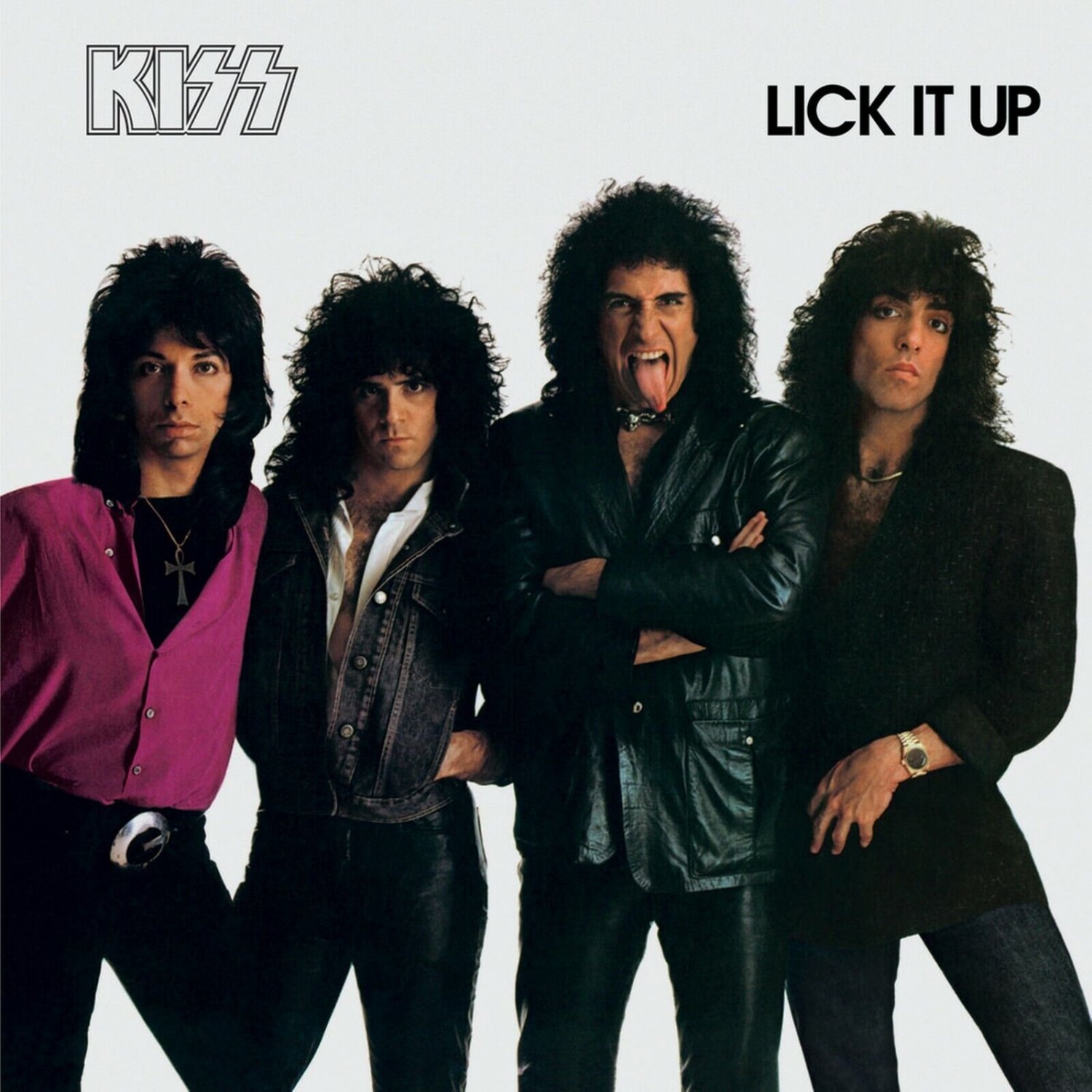 KISS Lick it Up BANNER HUGE 4X4 Ft Fabric Poster Tapestry Flag album cover art
