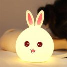 Rabbit Lamp Rechargeable Night Light Color Change