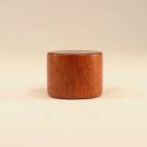 Wood Lamp Finial Mahogany Handmade Drum Pattern 5 Wooden Lamp Finials