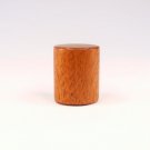 Lamp Finial Mahogany Wood Drum Pattern 7 Wooden Lamp Finials Mid Century Modern