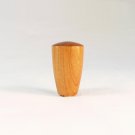 Lamp Finial Cherry Wood Dome Pattern 7 Mid Century Modern Finials For Lamps