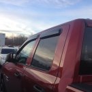 JSP Window Vent Deflector Rain Guard Visor 2009-2019 Dodge Ram Quad Cab 218075