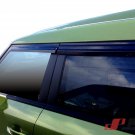 JSP Window Vent Deflector Rain Guard Visor For 2014-2018 Kia Soul 218034 Smoke