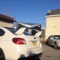 JSP Carbon Fiber Gurney Flap Rear Wing Spoiler 2008-2019 Subaru WRX STI CFS 4515