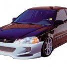 Honda Civic Front Bumper Primed 1996-1998 Ground Effect Body Kit  JSP F1601