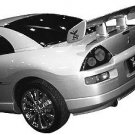 58" Universal ADJUSTABLE Apache Super Touring Spoiler Primed 8" Tall JSP 97211