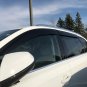 JSP Window Vent Deflector Rain Guard Visor For 2016-2018 Audi Q7 Smoke 218140