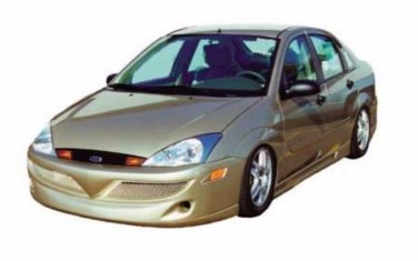 Ford Focus Sedan Side Skirts only 2000-2004 Rave Ground Effect Primed JSP S1821