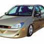 Ford Focus Sedan Side Skirts only 2000-2004 Rave Ground Effect Primed JSP S1821