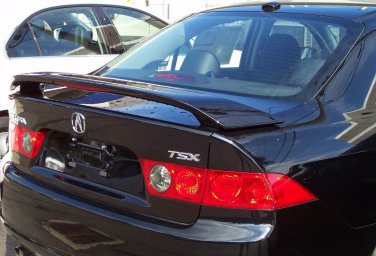 Acura TSX Rear Wing Spoiler Primed Factory Style with LED 2004-2008 JSP 37418