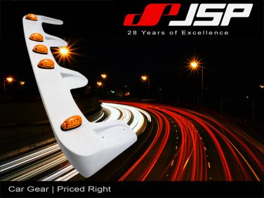 JSP Lighted Truck Cab Sun Visor For 2007-2013 Chevrolet Silverado Primed 12357L