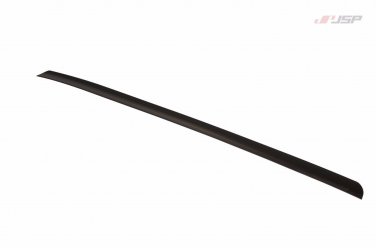 Universal Rear Spoiler 62 by 2.5 inch Lip Style No Drilling JSP 342006 Black