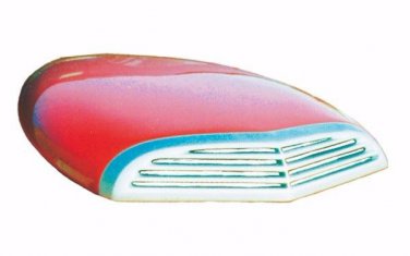Universal Hood Scoop Injected ABS Primed 23 by14.75 by 2.75 inch JSP J3003
