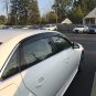 JSP Window Vent Deflector Rain Guard Visor For 2016-2018 Audi A4 Smoke 218139