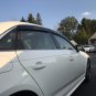 JSP Window Vent Deflector Rain Guard Visor For 2016-2018 Audi A4 Smoke 218139