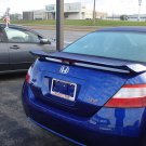 Honda Civic Coupe SI Style Rear Wing Spoiler Painted w/LED 2006-2011 JSP 368025