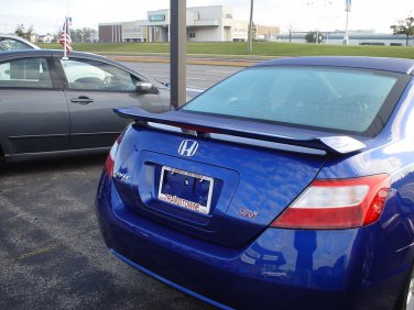Honda Civic Coupe SI Style Rear Wing Spoiler Painted w/LED 2006-2011 JSP 368025