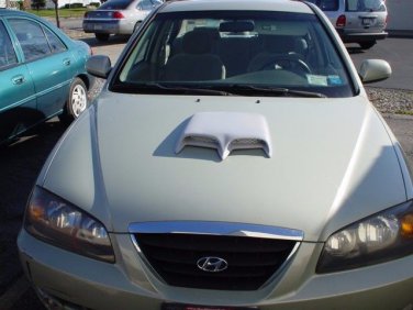 Universal Double Vented Hood Scoop JSP FGS704 15.5" long 17.25" wide 2" high
