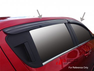 Acura MDX Side Window Vent Deflector Rain Guard Visor 2001-2006 JSP 218049