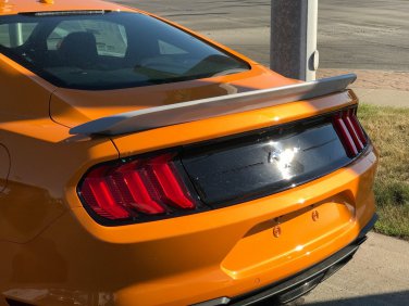 JSP Rear Wing Spoiler For 2015-2019 Ford Mustang GT350 Track-Pack Painted 339189