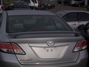 Mazda 6 Sedan Rear Wing Spoiler Primed Custom Style 2009-2013 JSP 368029
