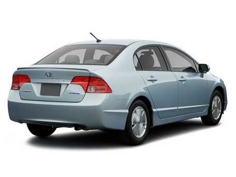 Honda Civic Sedan Rear Wing Spoiler Painted Hybrid Lip 2006-2011 JSP 388015