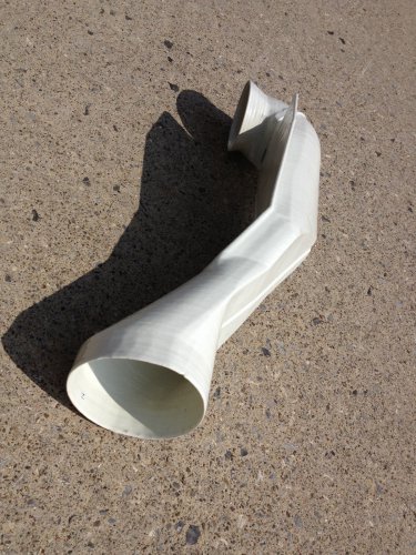 JSP Cooling Front Brake Air Duct For 2008-2012 Subaru Impreza GR ABS 598001