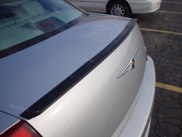 Universal Rear Spoiler 53 by 1.5 inch Flush Mount No Drilling JSP 342003 Black