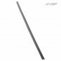 Universal Rear Spoiler 53 by 1.5 inch Flush Mount No Drilling JSP 342003 Black