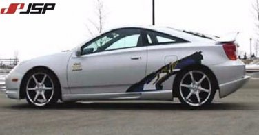 Toyota Celica Side Skirts Body Kits Primed 2000-2005 JSP F1921 Ground Effects x2