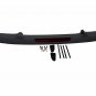 64" Universal Truck Tonneau Cover Rear Spoiler Painted 3.5"High w/LED JSP 53305L
