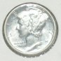 ‘Mercury' Dime 10 ¢ 1943-D 90 % silver US Coins WWII World War 2 Great Depression