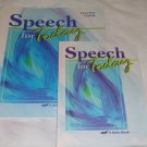 Homeschool Abeka Speech for Today Junior High/ High School #69922 & #69930 Homeschool Abeka Speech for Today Junior High/ High School #69922 & #69930