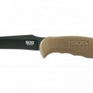 SOG Field Pup I Knife FP3LC-CP Tactical 729857007894 Black leather sheath