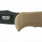 SOG Field Pup I Knife FP3LC-CP Tactical 729857007894 Black leather sheath