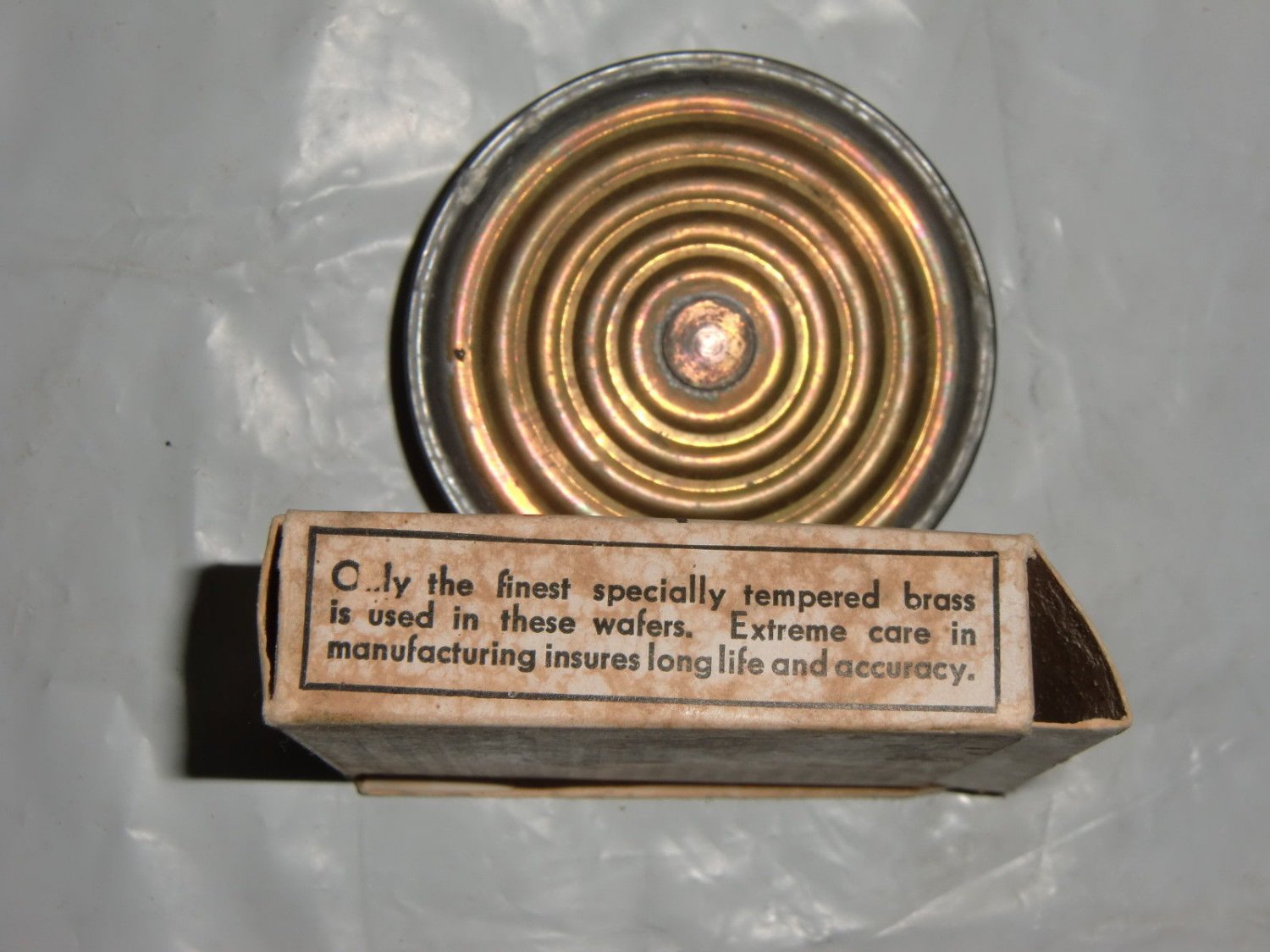 Browers Thermostat Wafer Poultry chicken femal warmers Brooder Incubator Vintage