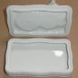 Byzantium Cat Porcelain Trinket Box Japan Elizabeth Arden Moorish Turkish Paisle