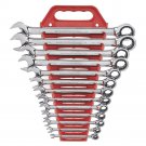 Brand New GearWrench 9312 13-Piece SAE Ratcheting Wrench Set Chrome 1/4-1 in Brand New GearWrench 9312 13-Piece SAE Ratcheting Wrench Set Chrome 1/4-1 in