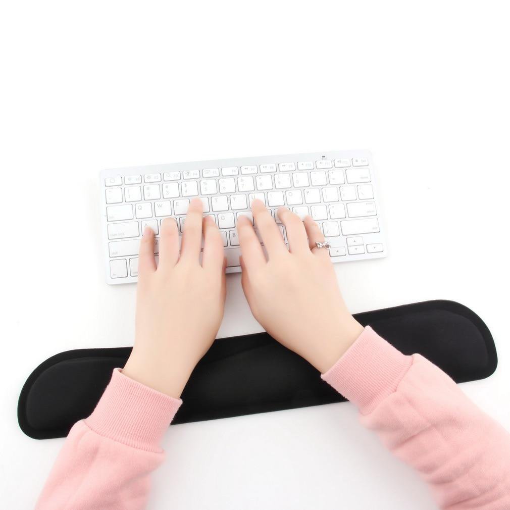 Black Support Comfort Gel Wrist Rest Pad