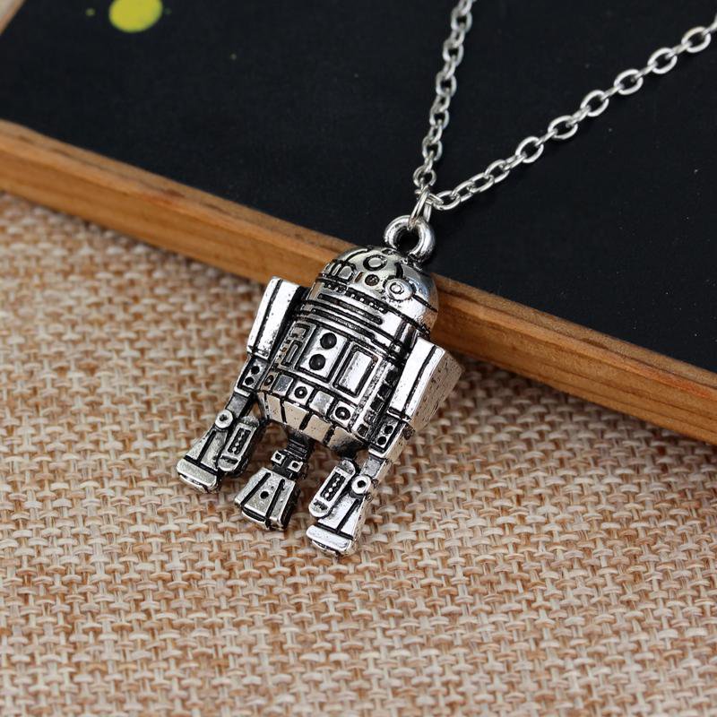 Star Wars Robot R2D2 Pendant Necklace