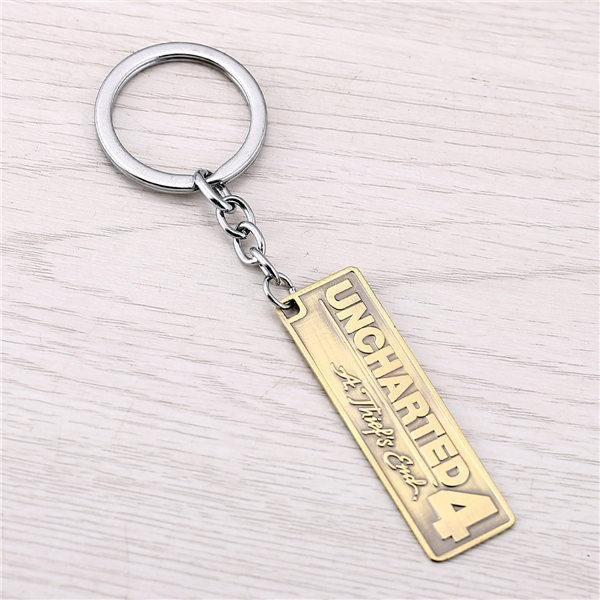Uncharted 4 Game Logo Keychain