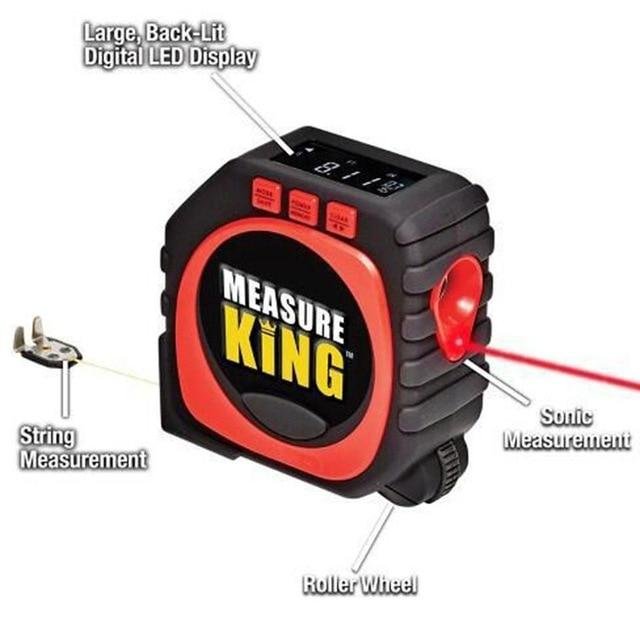 3-in-1 Digital Tape Measuring String