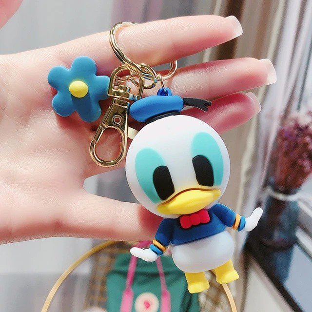 Disney Cute Cartoons Keychain DONALD DUCK